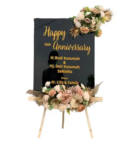 Papan Bunga Akrilik Galuga